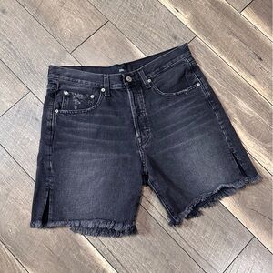 Edwin Cai Cut-Off Denim Shorts
